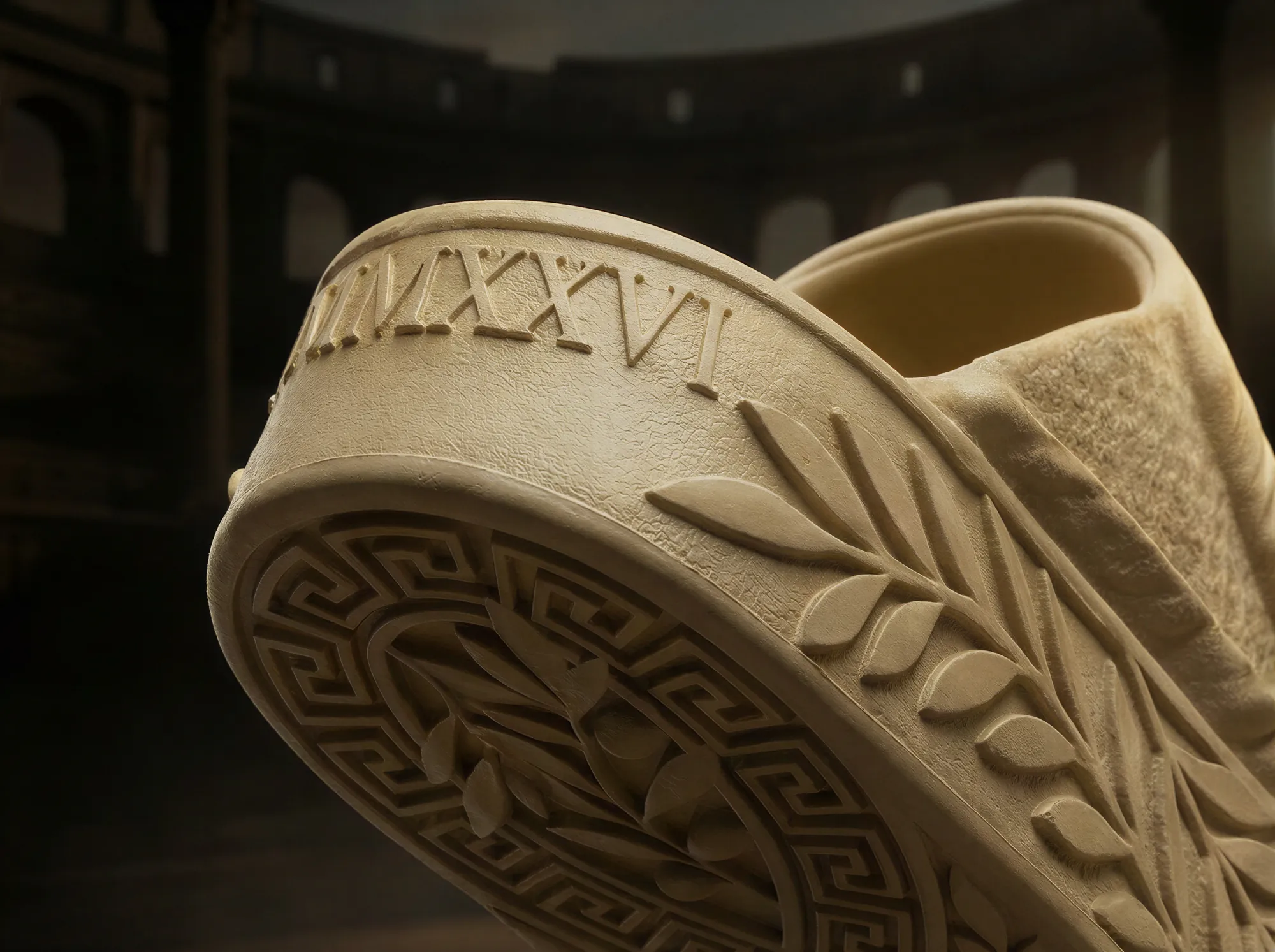 MMXXVI on the heel, laurel along the sidewall