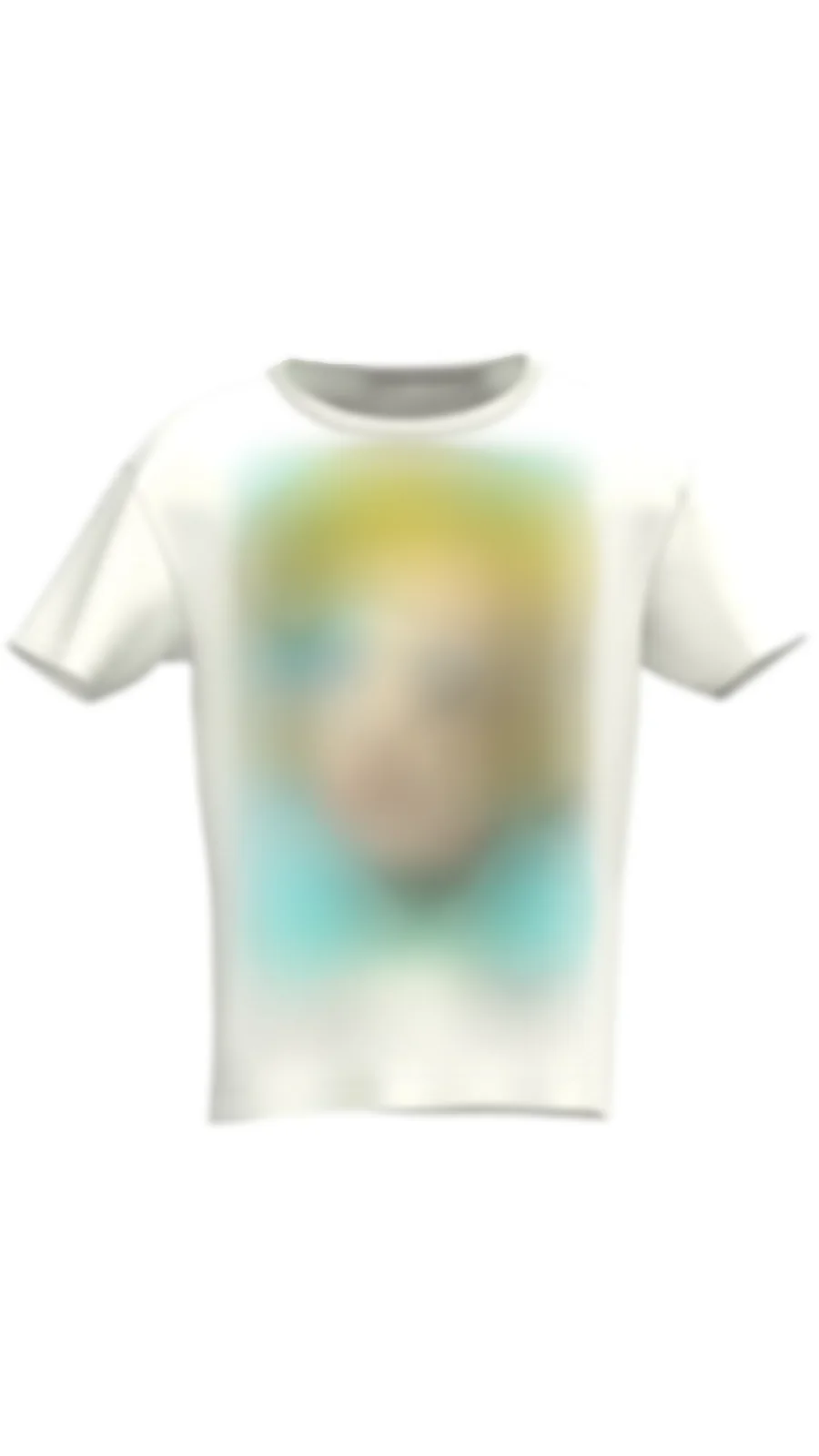 Third label: tee, front