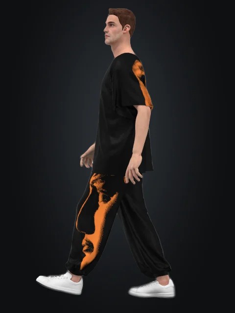 Baggy set, side