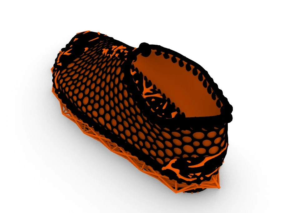 Orange variant, rear